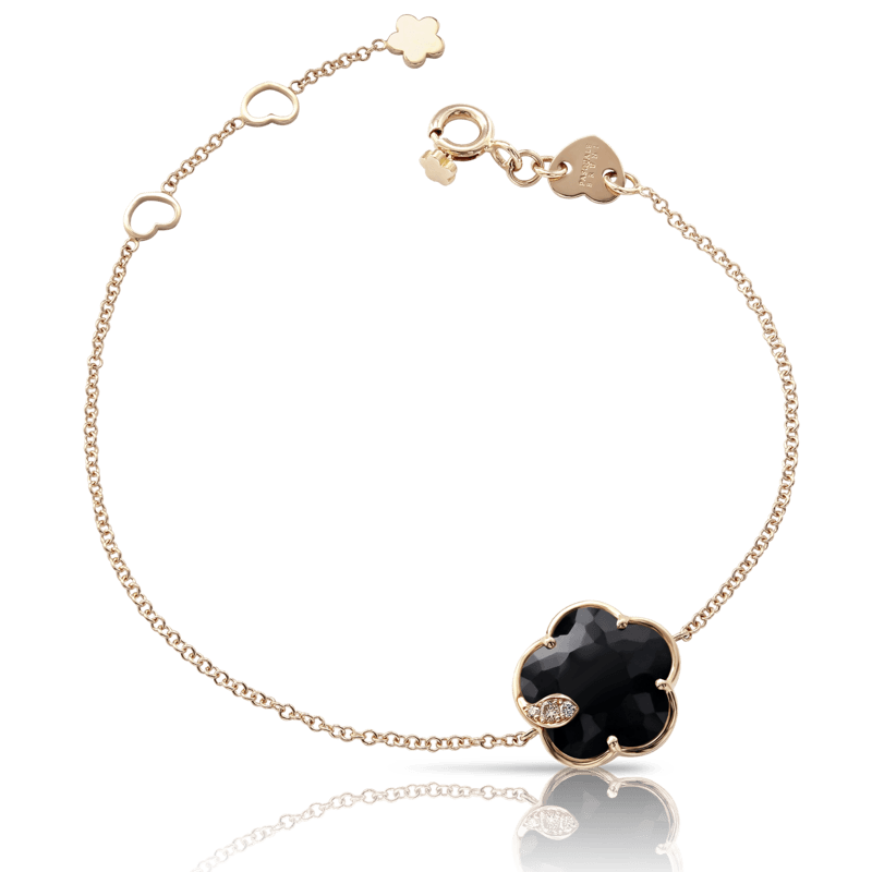 Pasquale Bruni Bon Ton Ton Jolì bracelet pink gold and onyx - Webshop