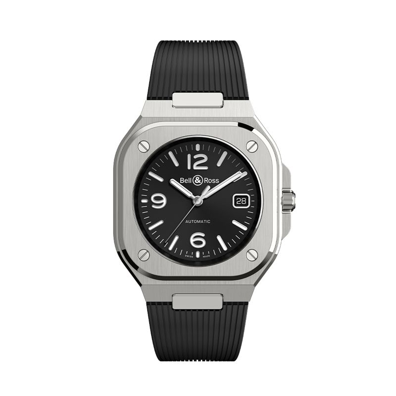 BR 05 Black Steel - BR 05 - Bell & Ross  - Uurwerken - Webshop