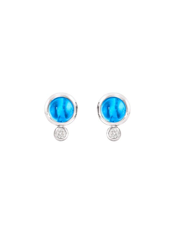 E-Bou-ToSw-WG | Tamara Comolli Bouton earrings WG Swiss Topaz