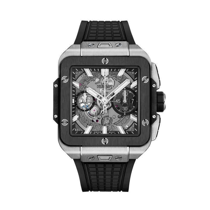 Hublot Square Bang Unico Titanium Ceramic | 821.NM.0170.RX