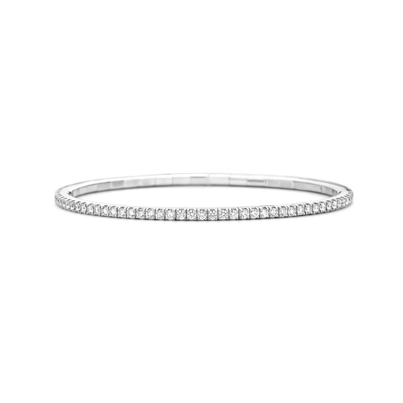 Tennis Bracelet Witgoud Witte Diamant T2 - Juwelen - Webshop