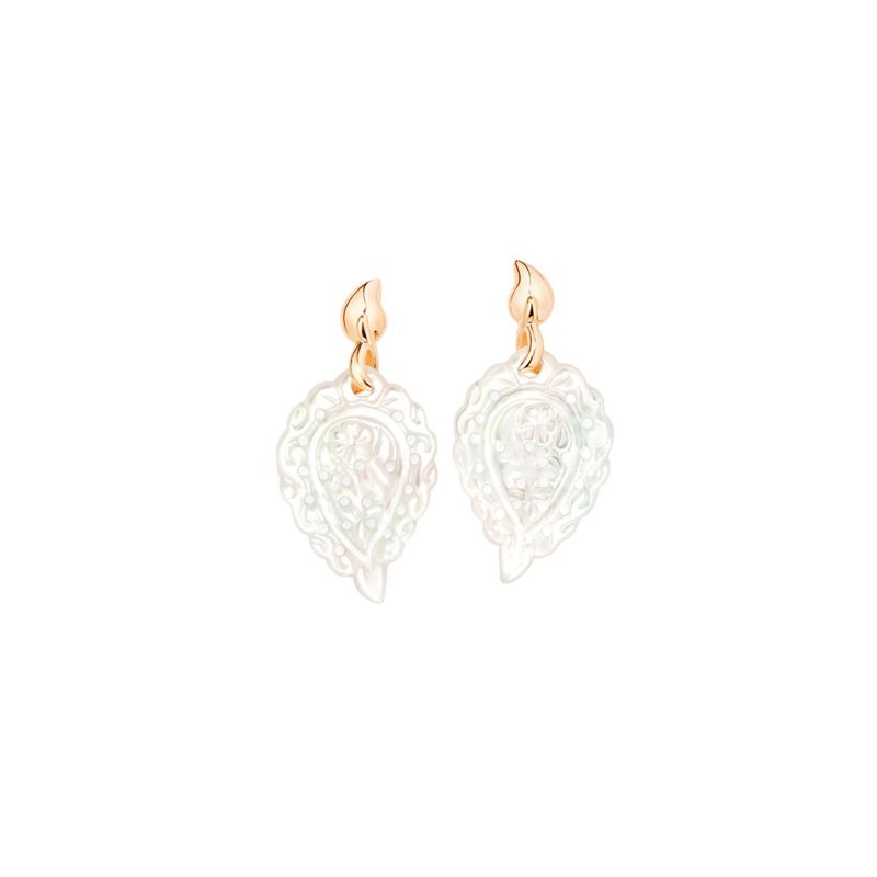 E-IND-MPw-RG Tamara Comolli India Leaf Mother of Pearl Webshop