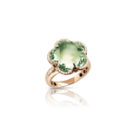 Pasquale Bruni Bon Ton Ring pink gold, prasiolite and diamonds