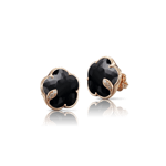 Pasquale Bruni Bon Ton Ton Jolì earrings pink gold and onyx