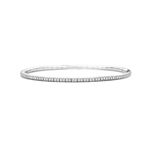 Tennis Bracelet Witgoud Witte Diamant T1