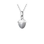 Tamara Comolli Mikado Bouquet XL Pendant White gold with Moonstone Grey