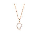 Tamara Comolli Gypsy Pendant Rose gold with diamonds