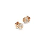 Pasquale Bruni Luce Earrings rose gold with white diamonds