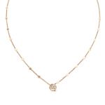 Pasquale Bruni Luce Necklace rose gold with white diamonds