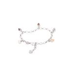 Tamara Comolli Mikado bracelet white gold with diamonds and gems